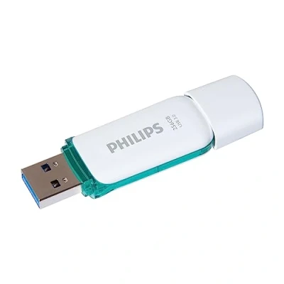 Abbildung von Philips USB 3.0 Flash Laufwerk 256GB Snow Edition 100MB s FM25FD75B 00 Weiß