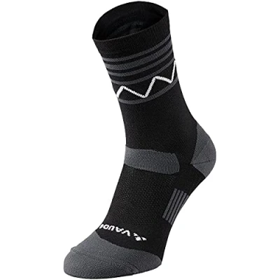 Abbildung von VAUDE Unisex Bike Socks Mid Accessories, Black/white, 39 41 EU