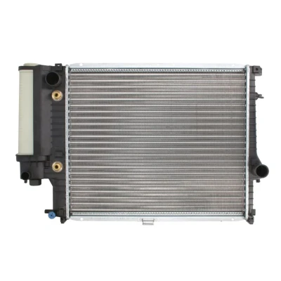 Abbildung von THERMOTEC D7B033TT Kühler, Motorkühlung Aluminium, Kunststoff 520 435 34 Automatikgetriebe Kühlrippen mechanisch gefügt BMW: 5 Saloon, Touring