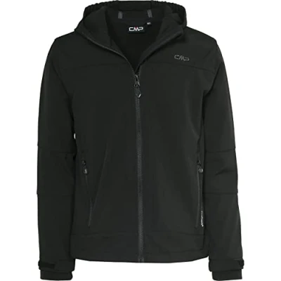 Abbildung von CMP KID Jacket FIX HOOD Unisex Softshelljacke für Kinder, Größe: 140, Nero