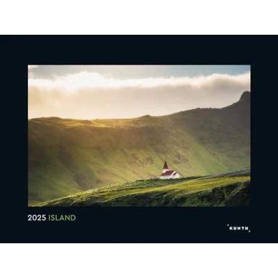 Abbildung von Island KUNTH Wandkalender 2025: Hochwertiger, bildstarker Kalender mit Spiralbindung im Großformat