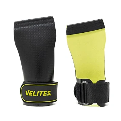 Abbildung von Velites I Crossfit Quad Ultra Magnesiumfreie Handschuhe Für Crosstraining oder Gymnastik Athleten Verbessern Sie Ihre Ergebnisse und erreichen Ziele Größe XL,Schwarz