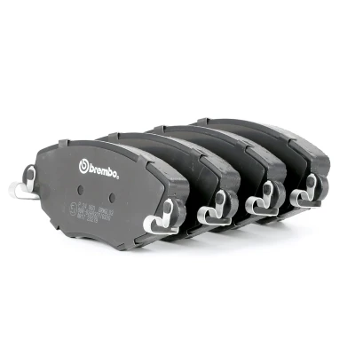 Abbildung von BREMBO P 24 060 Bremsbelagsatz exkl. Verschleißwarnkontakt mit Bremssattelschrauben ohne Zubehör FORD: MONDEO 3, 3 Stufenheck, Kombi