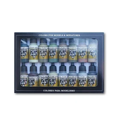 Abbildung von Vallejo 071180 Farbset, Alliierte Farben, WWII, 16 x 17 ml