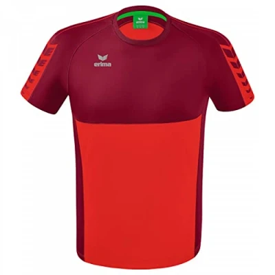 Abbildung von Erima Kinder Six Wings Funktions T Shirt, rot/bordeaux, 152