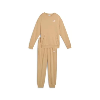 Abbildung von PUMA Damen Relaxed Sweat Suit TR cl Gestrickte Anzüge, Warm Beige, XL