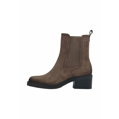 Abbildung von Tamaris Ankle Boot, Damen, Größe: 38, Taupe Schuhe