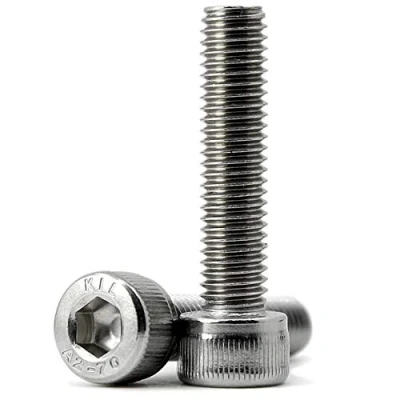 Abbildung von (8 Stück) M8x80mm Innensechskantschraube 304 Edelstahl Zylinderschrauben mit Innensechskant Vollgewinde