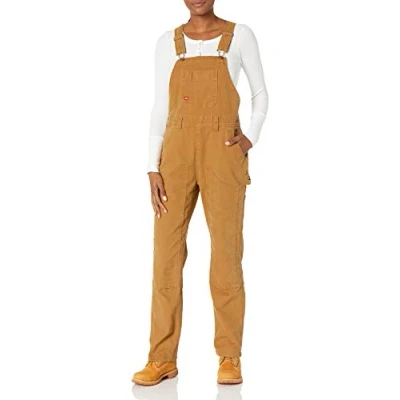 Abbildung von Dickies Damen Dungarees With Two Front Sides Overall, Braune Ente, S EU