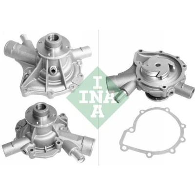 Abbildung von INA 538 0218 10 Wasserpumpe für Keilrippenriementrieb MERCEDES BENZ: E Class Saloon, C SLK