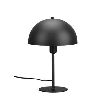 Abbildung von Trio Leuchten Tischleuchte Nola 506200132, Metall Schwarz matt/goldfarbig, exkl. 1x E14