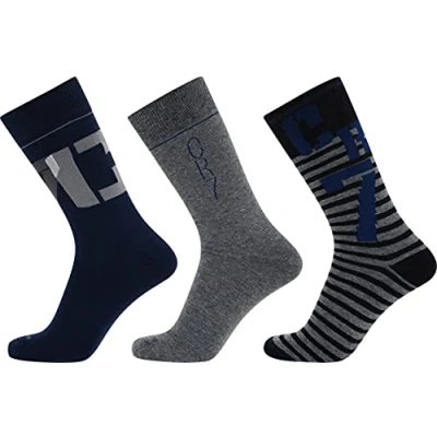 Abbildung von CR7 Herren 3 Pack Men&#039;s Socken, Mehrfarbig, Einheitsgröße