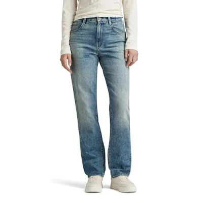 Abbildung von G Star Viktoria Jeans Straight Leg, Damen, Größe: 32x30, Antique faded laguna