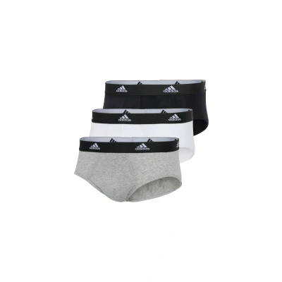 Abbildung von adidas Sportswear Brief 3 PACK Slip, Herren, Größe: Medium, Mottled grey/black/white