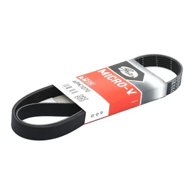 Abbildung von GATES 6PK1070 Keilrippenriemen 1070 6 Polyester, EPDM (Ethylen Propylen Dien Kautschuk) RoadMax Value Line VOLKSWAGEN: Passat B7 Variant, Golf