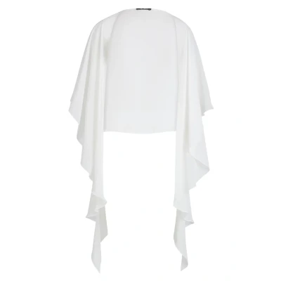 Abbildung von Vera Mont Stola MIT Volant Cape, Damen, Größe: Small, White