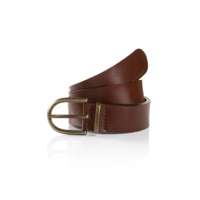 Abbildung von TOM Tailor Gürtel, Damen, Größe: 85, Brown uni