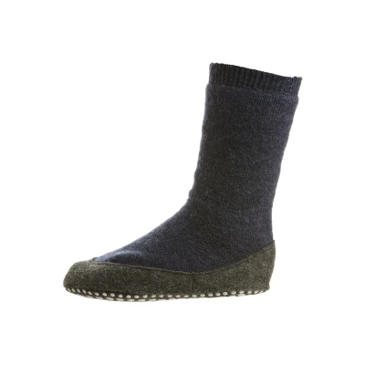 Abbildung von Falke Cosyshoe Homesocks WOOLMIX, Silicon GRIP Hausschuh für Kinder, Größe: 37/38, Dark blue Schuhe