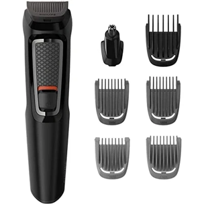 Abbildung von Philips Multigroom Series 3000 7 in 1, für Gesicht, Haare und Körper mit DualCut Technologie (Modell MG3720/15)