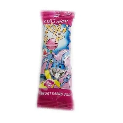 Abbildung von XyliPOP Lollipop Erdbeere einzeln 6g
