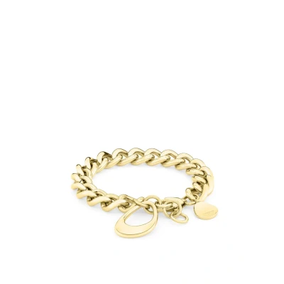 Abbildung von Liebeskind Berlin Armband LJ 1431 B 21 Edelstahl IP gold