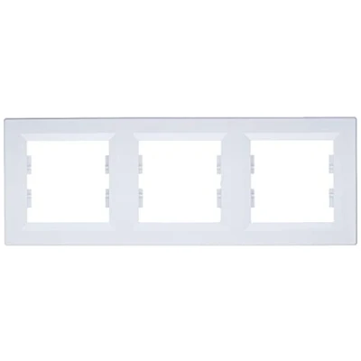Abbildung von Schneider Electric eph5800321 Rahmen 3 Elemente weiß