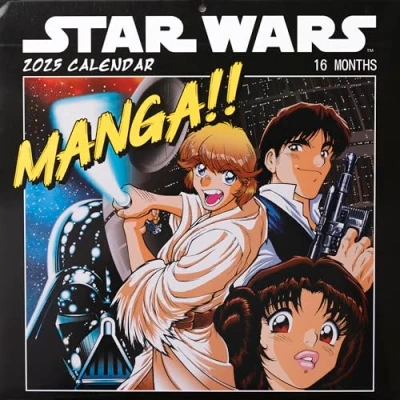 Abbildung von Star Wars (Manga) 2025 30X30 Broschürenkalender