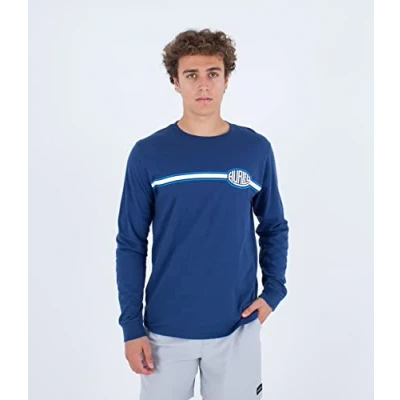 Abbildung von Hurley Herren Evd Station Ls Tshirt, Abgrund, XL