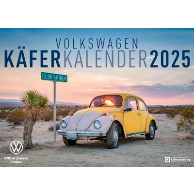 Abbildung von Volkswagen Käfer 2025 70 x 50 cm