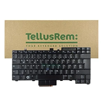 Abbildung von TellusRem ersatztastatur Deutsche Nicht Hintergrundbeleuchtung für Dell Latitude E6400, E6410, E6500, E6510