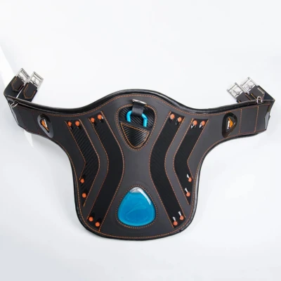 Abbildung von eQuick Bauchlatz Gurt eDiamond Schwarz 115cm