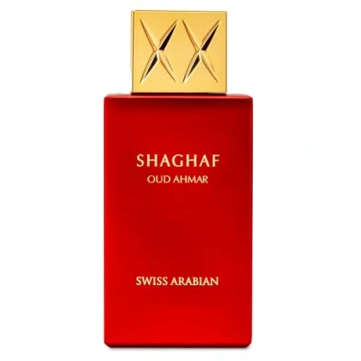 Abbildung von Swiss Arabian Shaghaf Oud Ahmar Eau de Parfum Unisex 75ML Ein dekadenter warmer Amber Gourmand mit spritziger Bergamotte und reifen Früchten luxuriöser verführerischer Duft