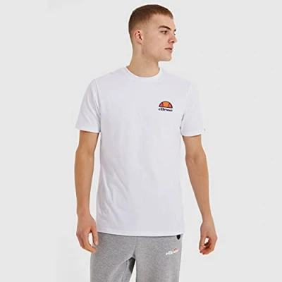 Abbildung von Ellesse Canaletto Tshirt print, Herren, Größe: XL, Optic white