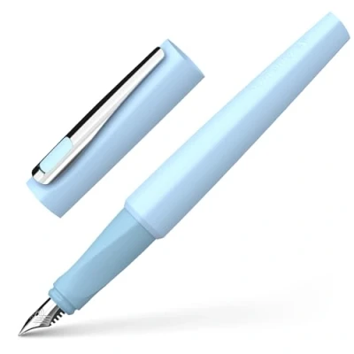 Abbildung von Schneider 168823 Tomo Füller (nachfüllbar mit Standard Tintenpatronen, geeignet für Rechts und Linkshänder) Ice Blue