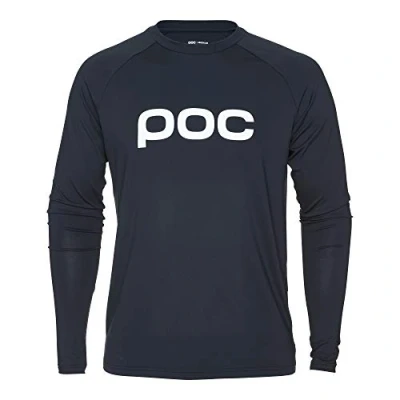 Abbildung von POC Reform Enduro Langarmshirt, Herren, Größe: XL, Uranium black