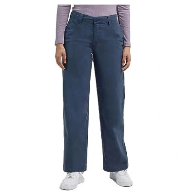 Abbildung von Lee Straight Stoffhose, Damen, Größe: 27x31, Deep waters