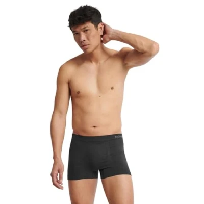 Abbildung von Sloggi MEN GO Smooth Short 2 PACK Boxerbriefs, Herren, Größe: Small, Black
