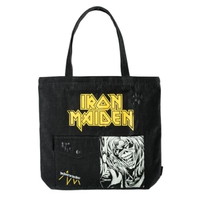 Abbildung von Grupo Erik Shopper Baumwolltasche Iron Maiden Tasche Einkaufstasche Tote Bag Offizieller Heavy Metal Fanartikel
