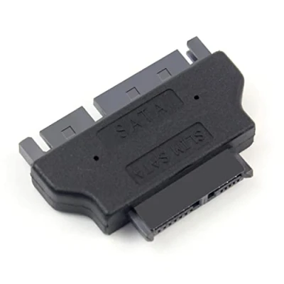 Abbildung von chenyang SATA 22Pin Stecker auf Slimline 13Pin Buchse Konverter Adapter