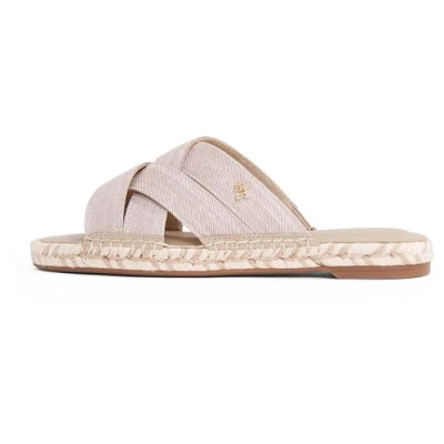 Abbildung von Tommy Hilfiger Chambray Espadrille, Damen, Größe: 41, Horseradish Schuhe