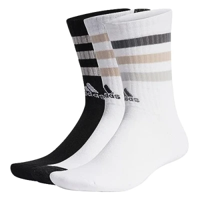 Abbildung von Adidas, Set Di 3 Paia Calze Alte, Socken, Weiß/Schwarz/Weiß, S, Unisex Adult