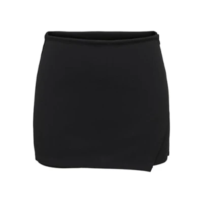 Abbildung von JDY ROCK Einfarbiger Shorts, Damen, Größe: XS, Black