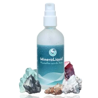 Abbildung von MineraLiquid® Mineralien für Leitungswasser 100ml flüssige Elektrolyte Magnesium, Calcium, Zink, Kupfer