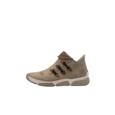 Abbildung von Rieker Ankle Boot, Damen, Größe: 42, Beige Schuhe