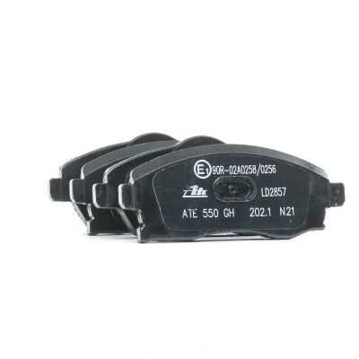 Abbildung von ATE Ceramic 13.0470 2857.2 Bremsbelagsatz mit akustischer Verschleißwarnung Bremssattelschrauben Zubehör OPEL: Meriva A, Corsa C Hatchback