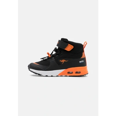 Abbildung von Kangaroos KX Hydro Sneaker high für Kinder, Größe: 31, Jet black/neon orange Schuhe