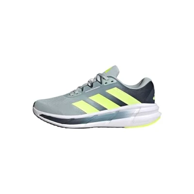 Abbildung von adidas Herren Questar 3 Running Shoes Laufschuhe, Wonder Silver/hi Res Yellow/Aurora Ink, 43 1/3 EU