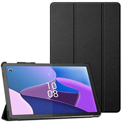 Abbildung von Fintie Hülle für Lenovo Tab P11 Pro (2nd Gen) 11.2 TB132/TB138 2022, Ultra Schlank Schutzhülle Cover mit Auto Schlaf/Wach Funktion, Nicht 11.5 TB350, Schwarz