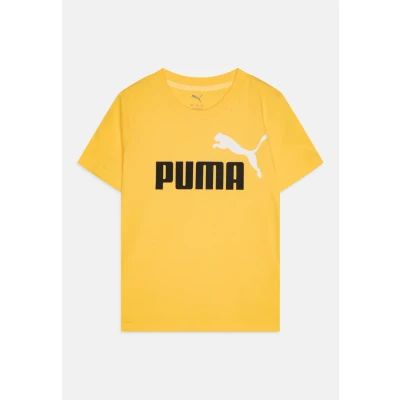 Abbildung von Puma Color LOGO TEE Unisex Tshirt print für Kinder, Größe: 128, White