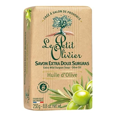 Abbildung von Le Petit Olivier Extra milde Seife mit Olivenöl, 100% pflanzliche Öle, 250 g